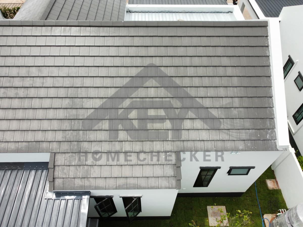 งานตรวจสอบหลังคา