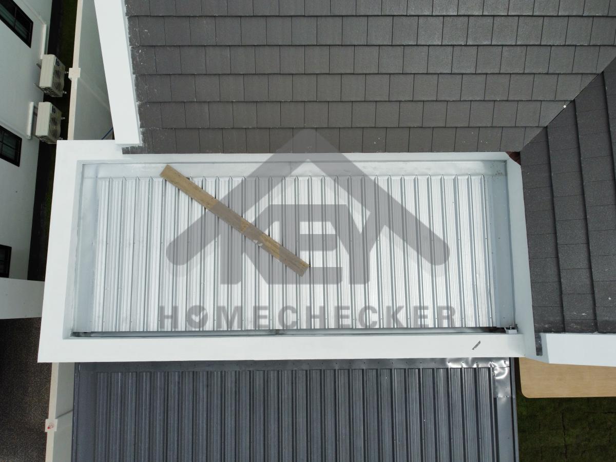 งานตรวจสอบหลังคา