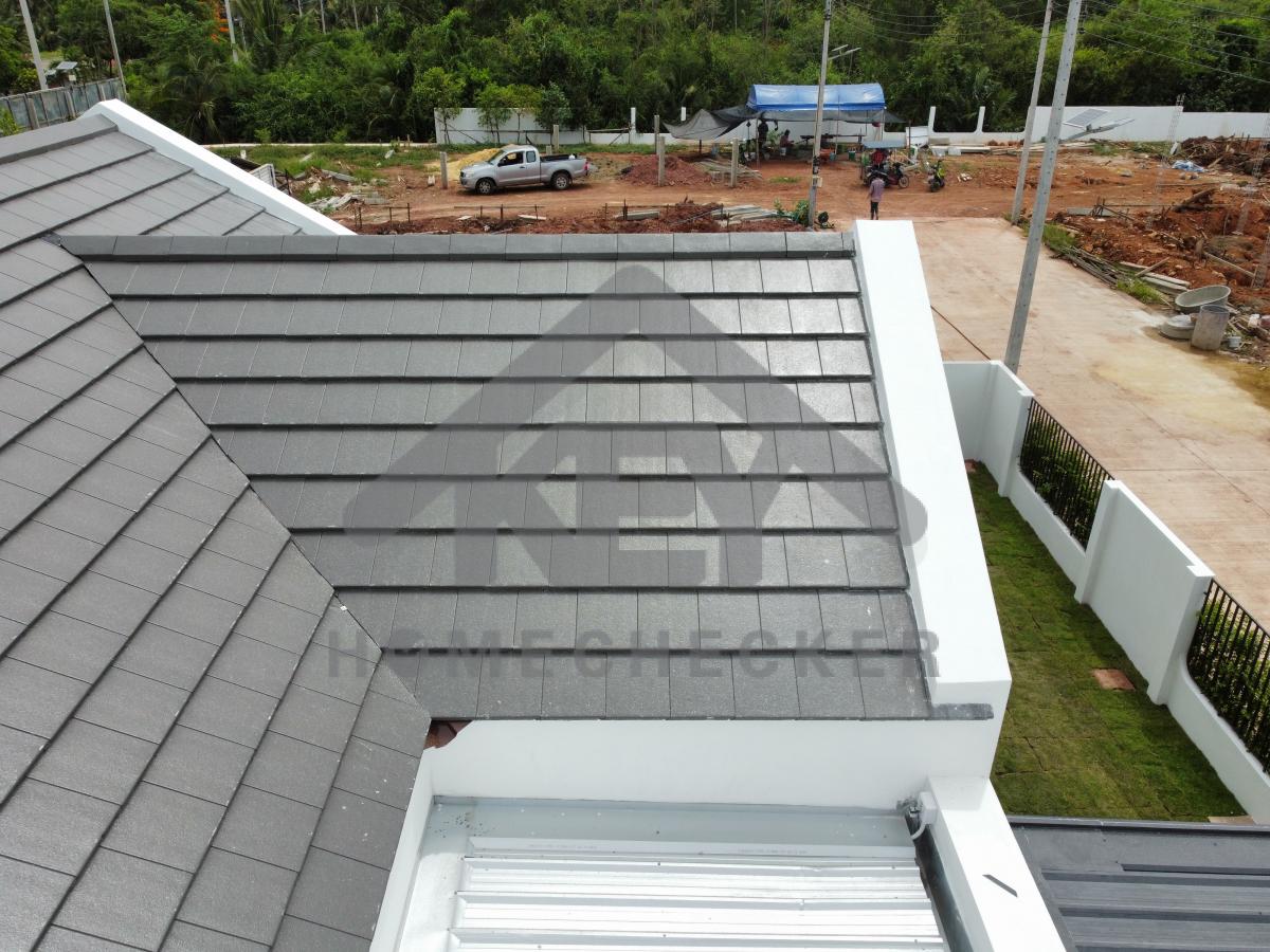 งานตรวจสอบหลังคา