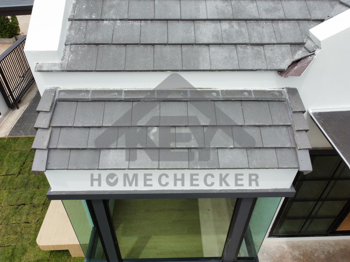 งานตรวจสอบหลังคา