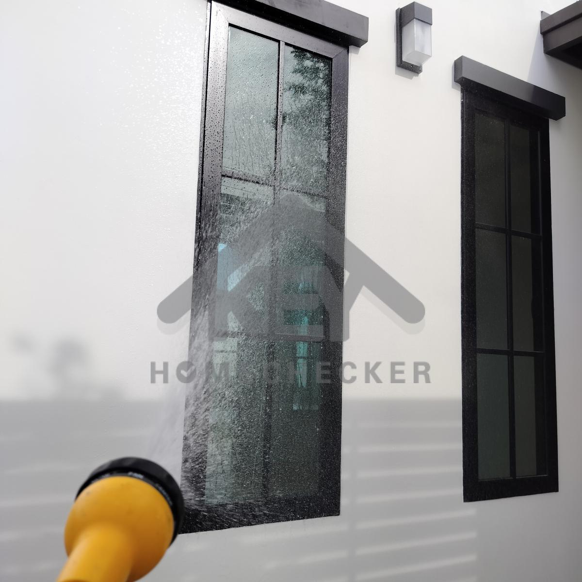 งานเทสน้ำ ประตูหน้าต่าง