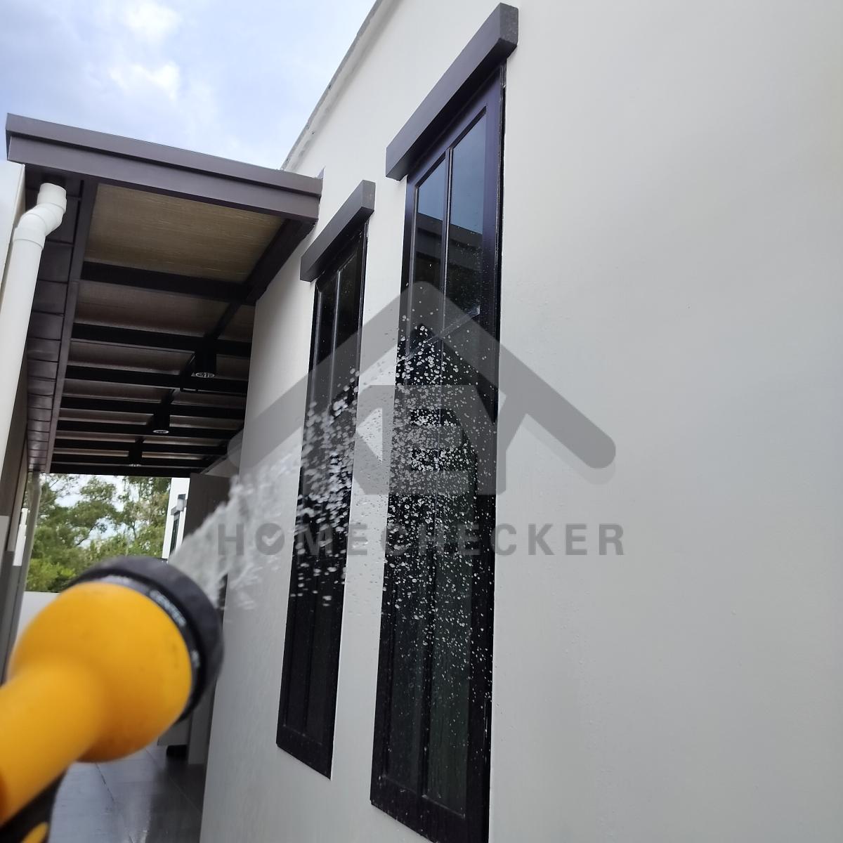 งานเทสน้ำ ประตูหน้าต่าง