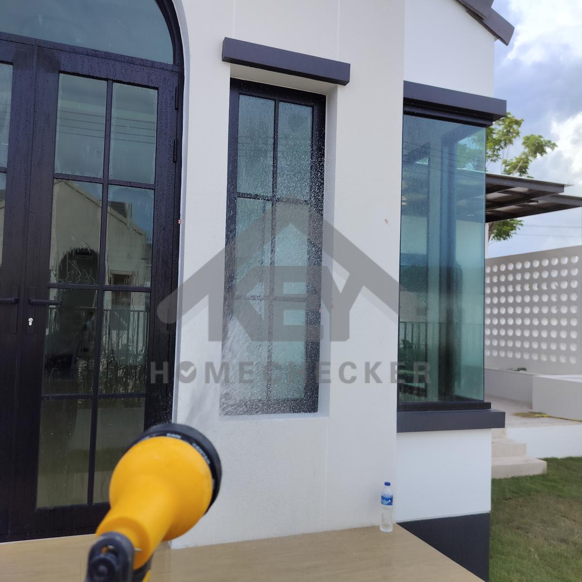 งานเทสน้ำ ประตูหน้าต่าง