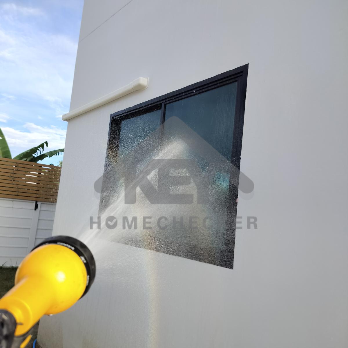 งานเทสน้ำ ประตูหน้าต่าง