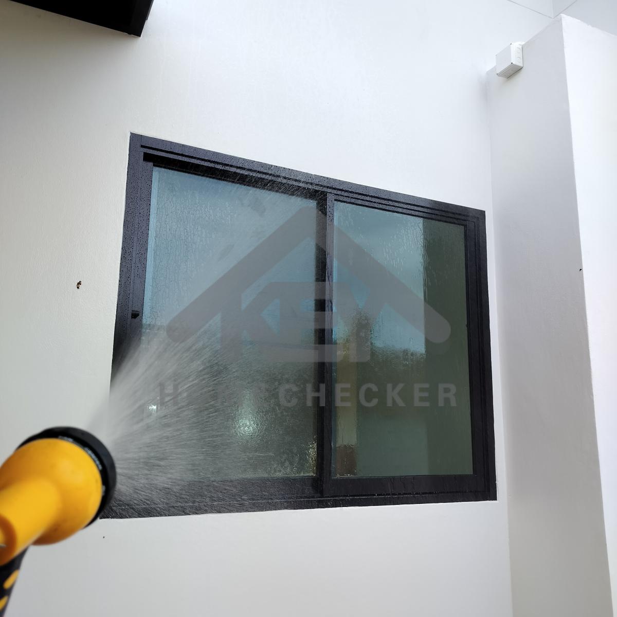 งานเทสน้ำ ประตูหน้าต่าง