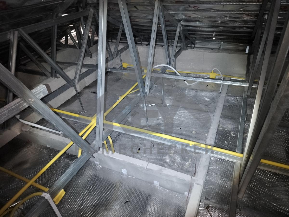 งานฝ้าชายคาและโครงฝ้า