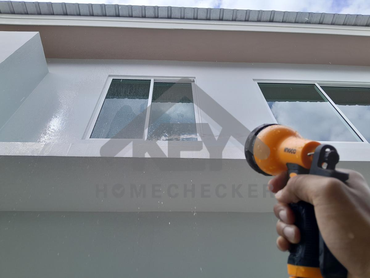 งานเทสน้ำ ประตูหน้าต่าง