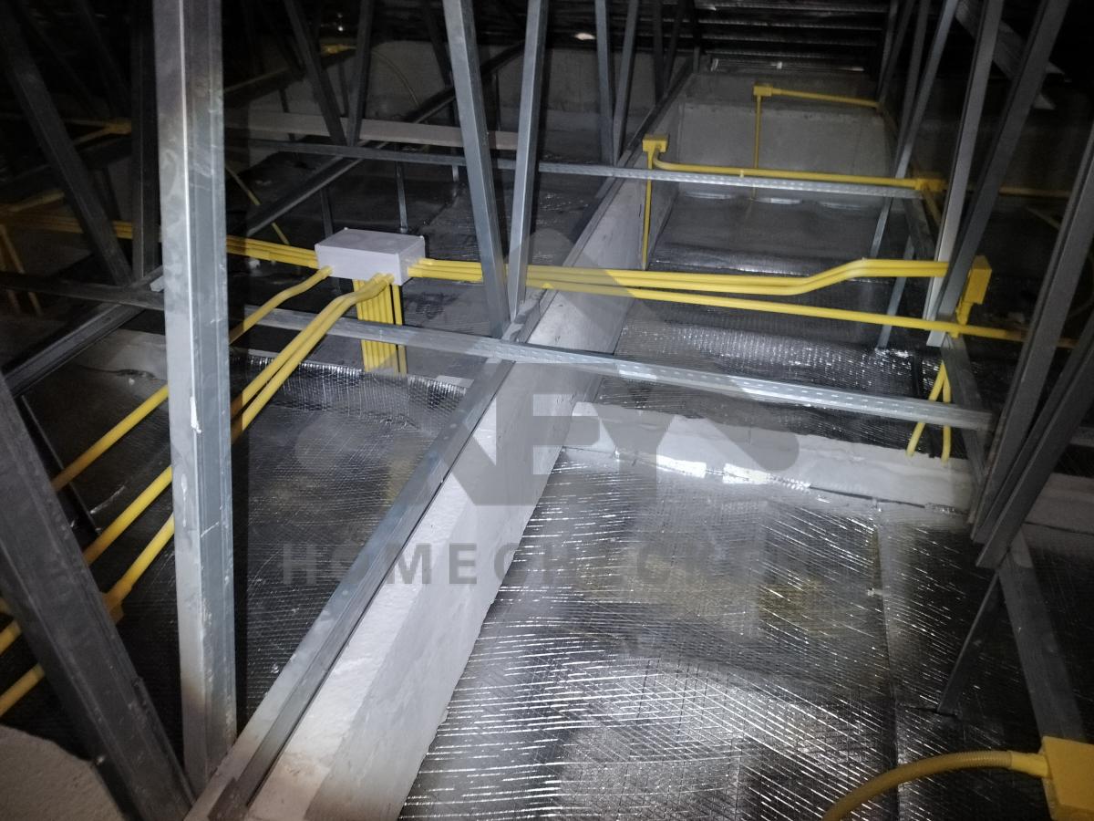 งานฝ้าชายคาและโครงฝ้า