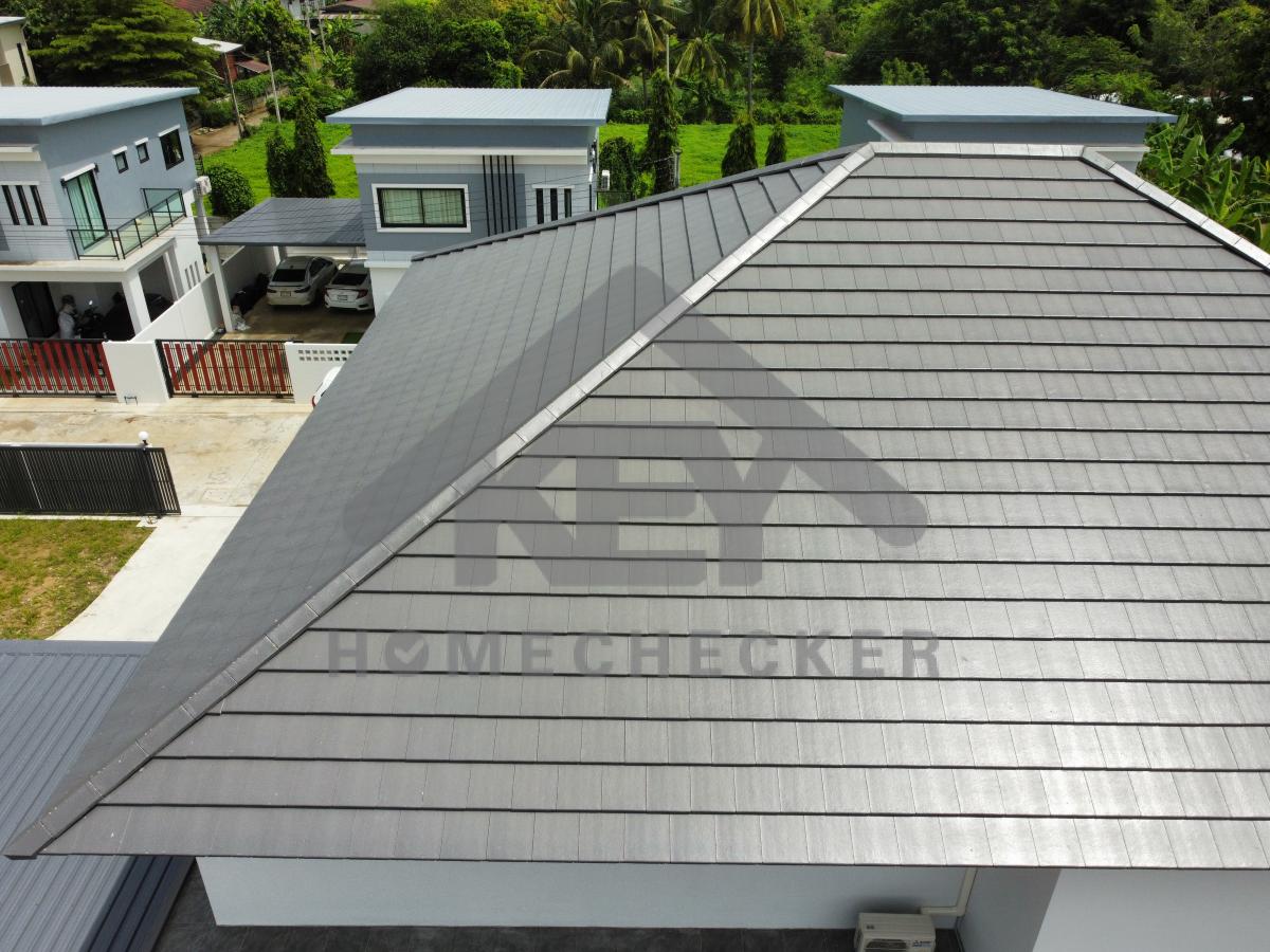 งานตรวจสอบหลังคา