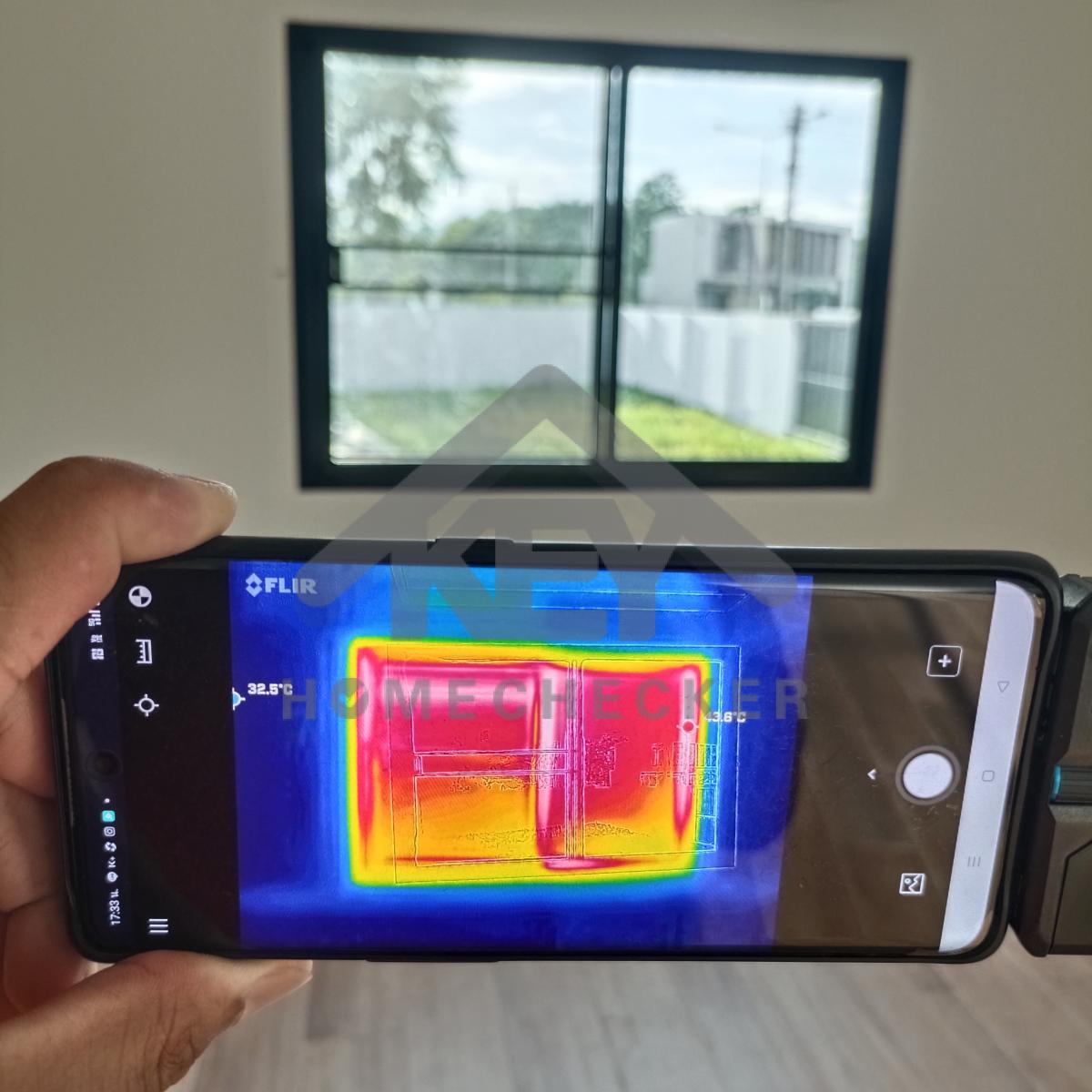 งานเทสน้ำ ประตูหน้าต่าง