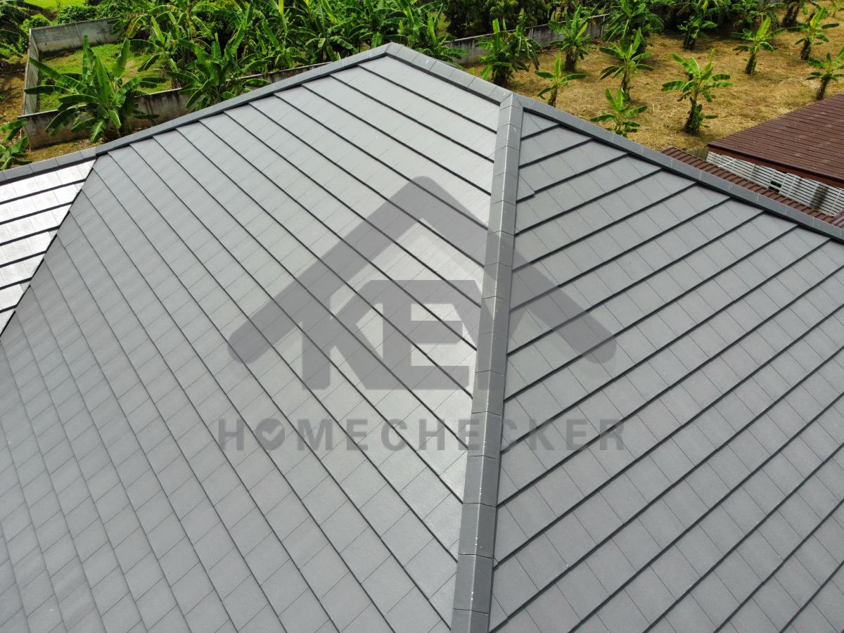 งานตรวจสอบหลังคา