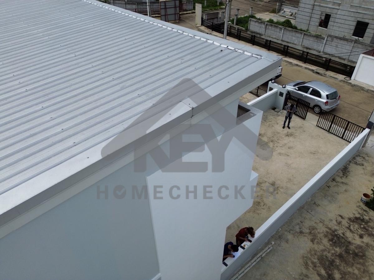 งานตรวจสอบหลังคา