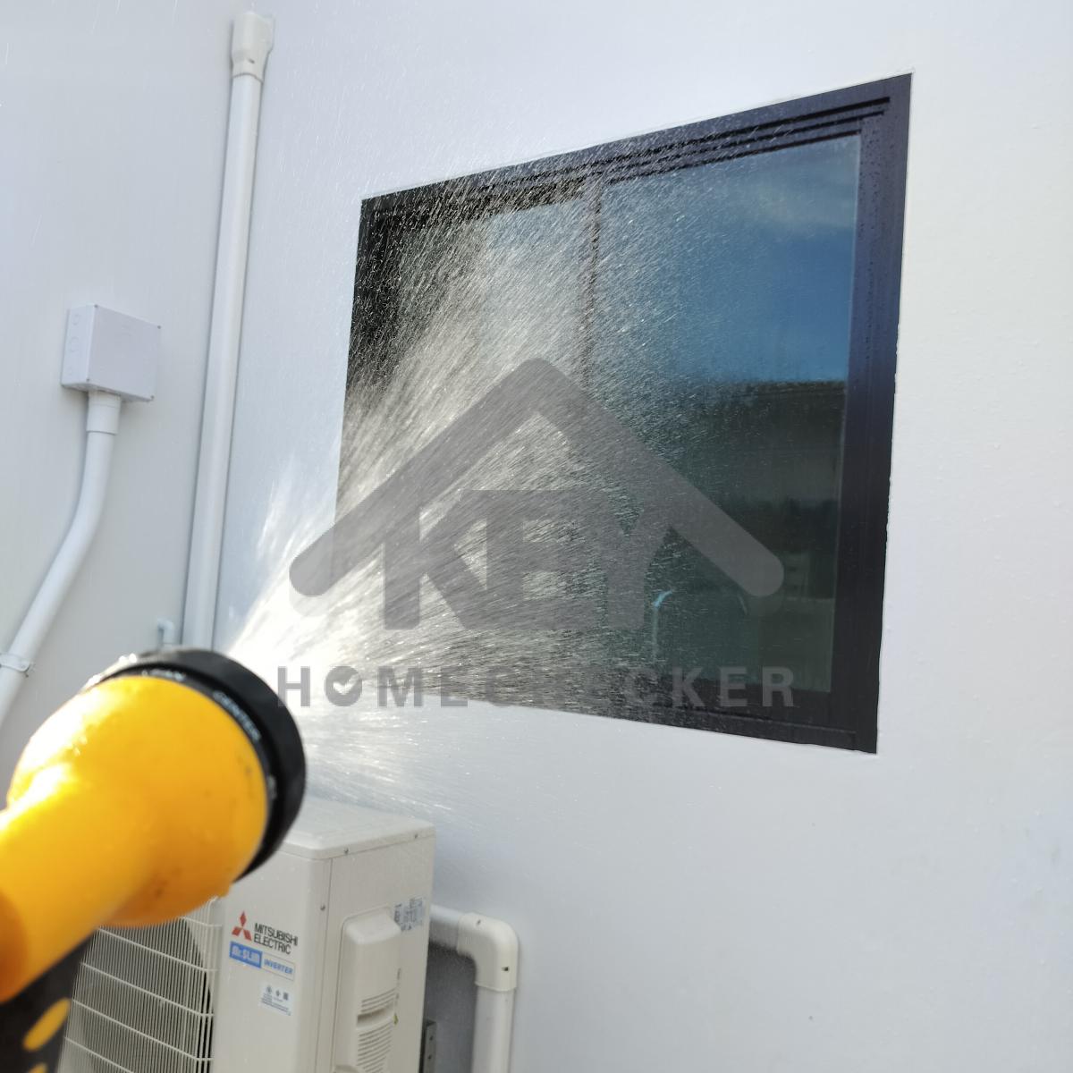 งานเทสน้ำ ประตูหน้าต่าง