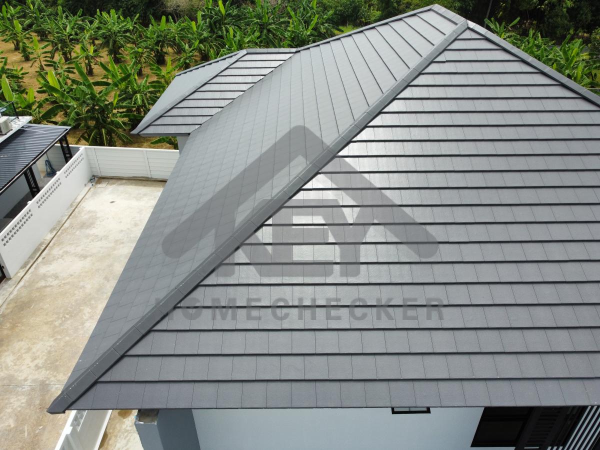 งานตรวจสอบหลังคา