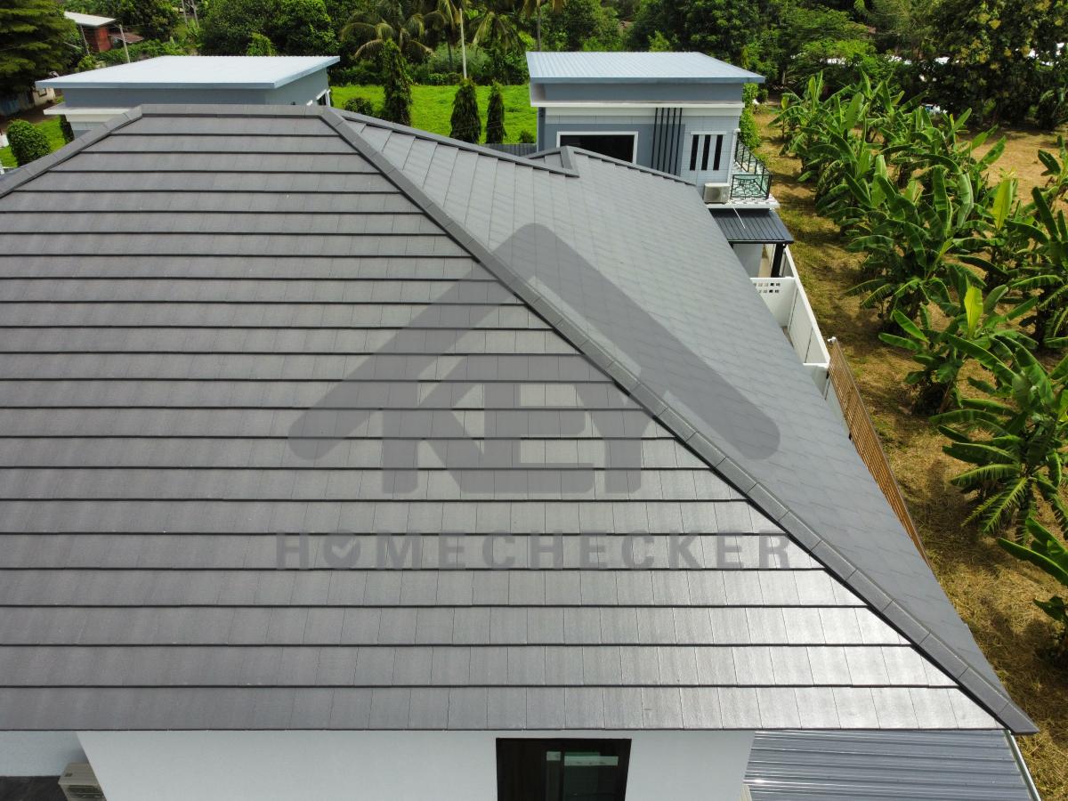 งานตรวจสอบหลังคา