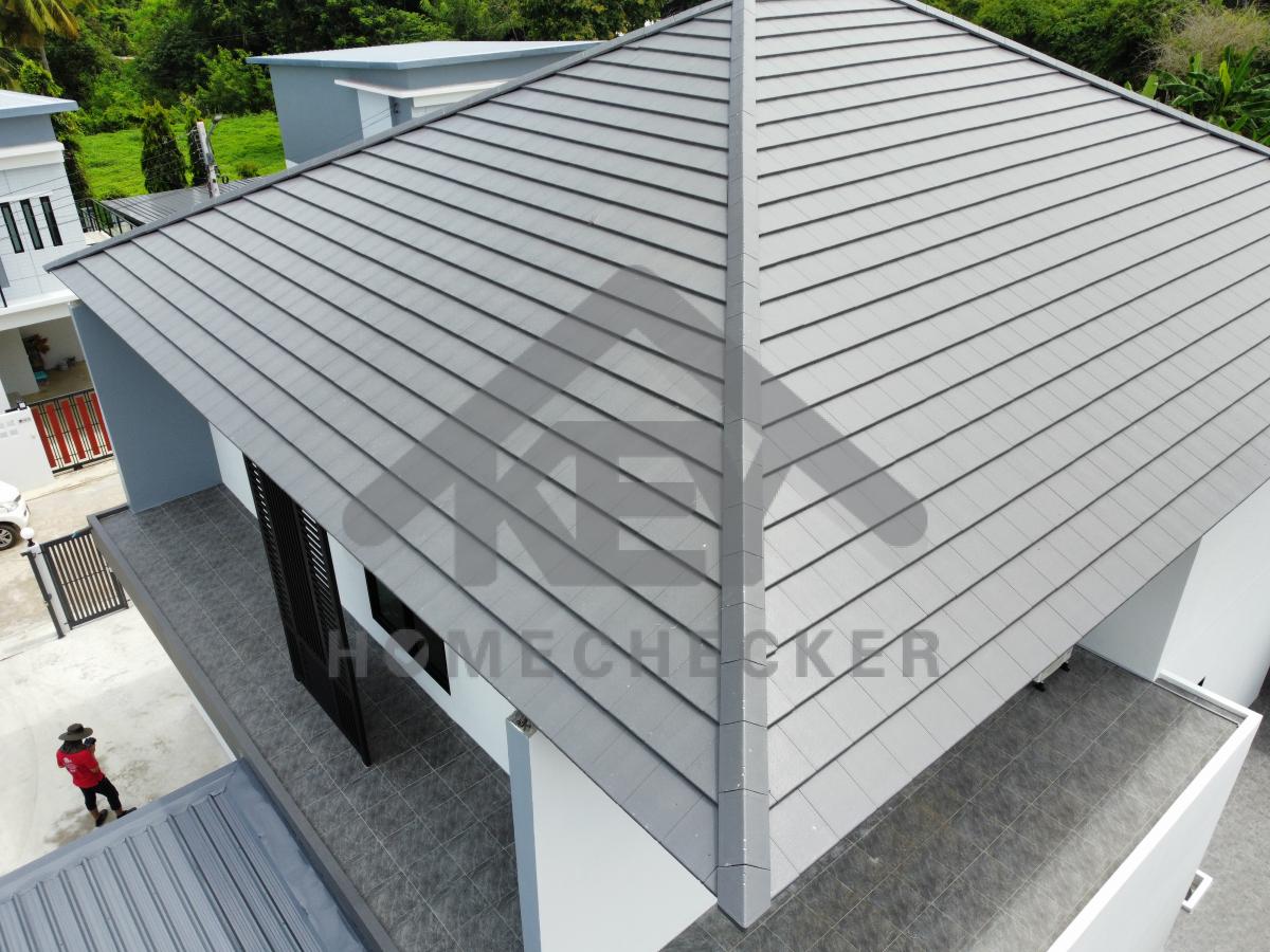 งานตรวจสอบหลังคา