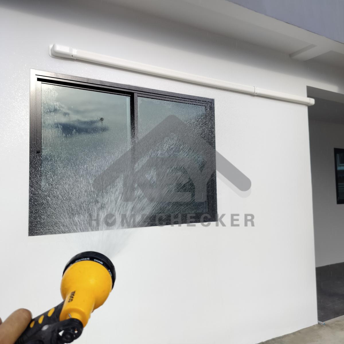 งานเทสน้ำ ประตูหน้าต่าง