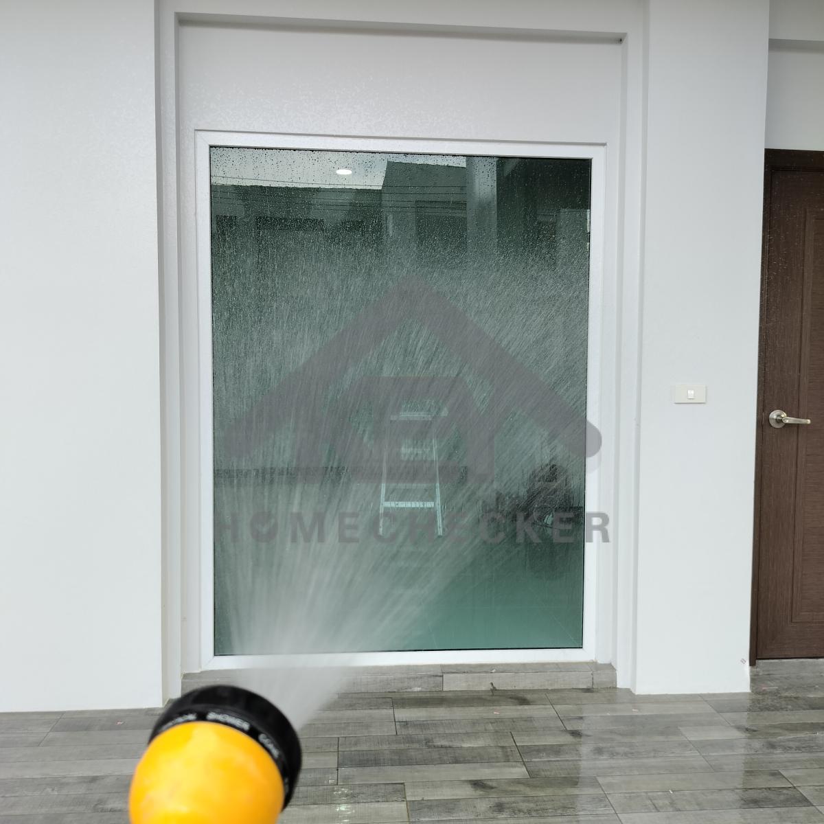 งานเทสน้ำ ประตูหน้าต่าง