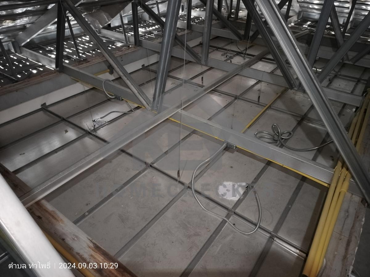 งานฝ้าชายคาและโครงฝ้า