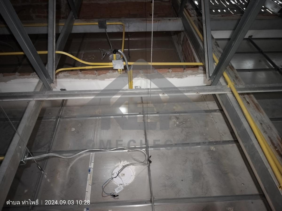 งานฝ้าชายคาและโครงฝ้า