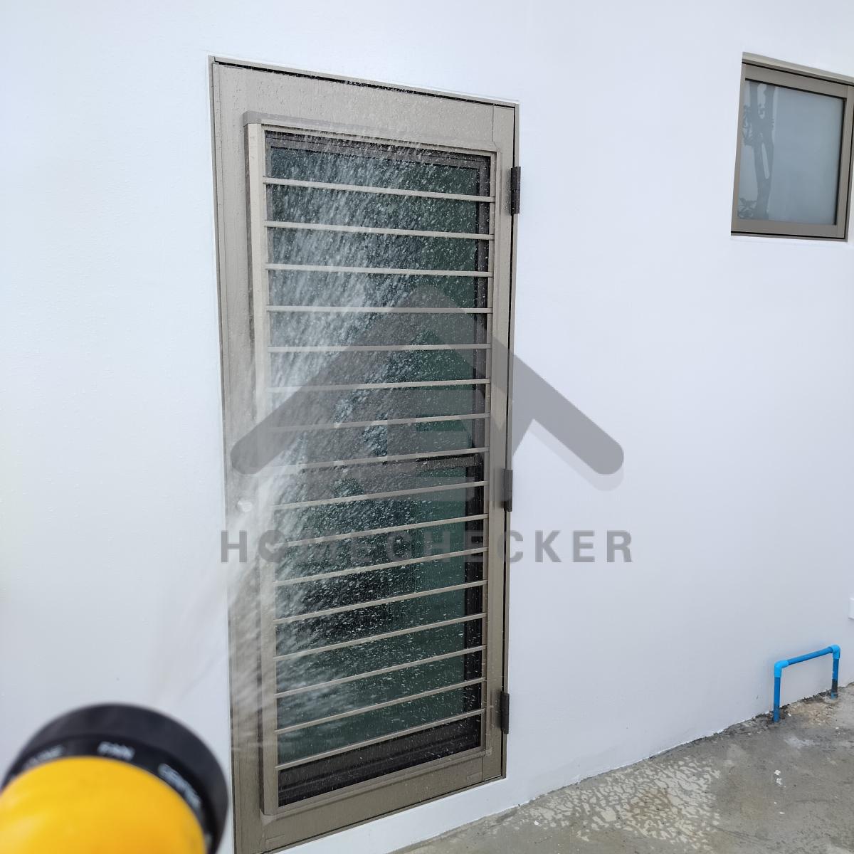 งานเทสน้ำ ประตูหน้าต่าง