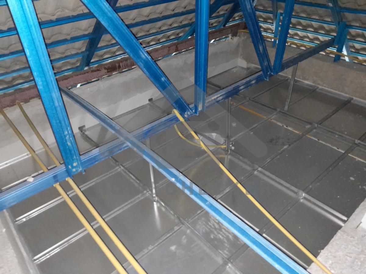 งานฝ้าชายคาและโครงฝ้า