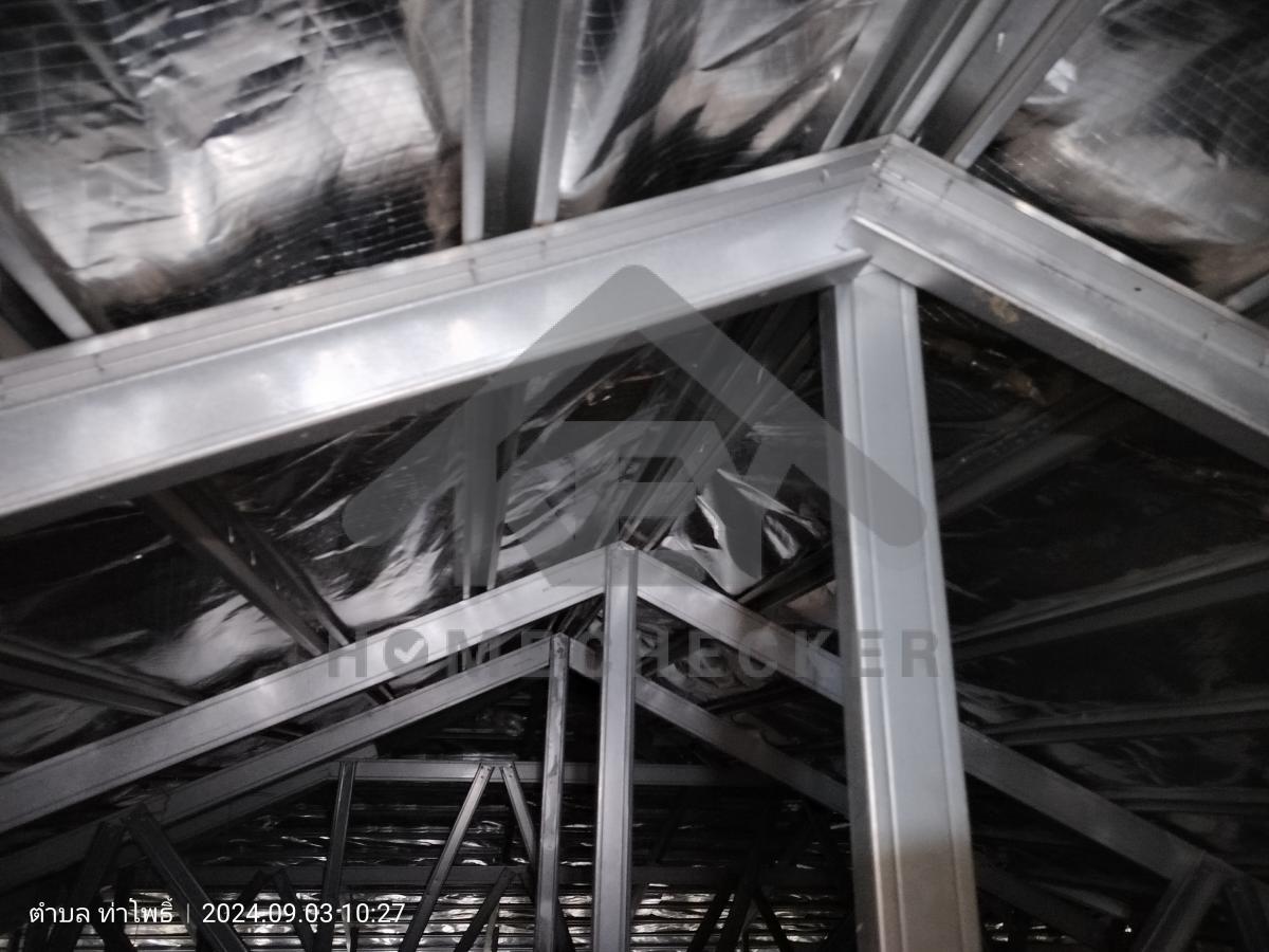 งานฝ้าชายคาและโครงฝ้า