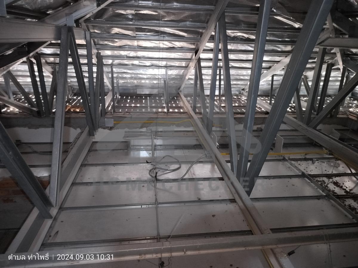 งานฝ้าชายคาและโครงฝ้า