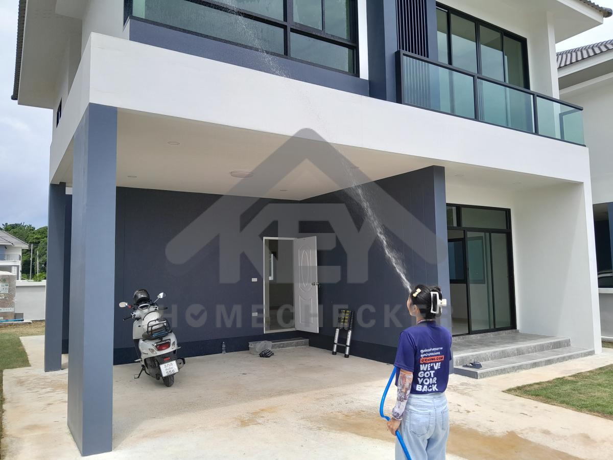 งานเทสน้ำ ประตูหน้าต่าง