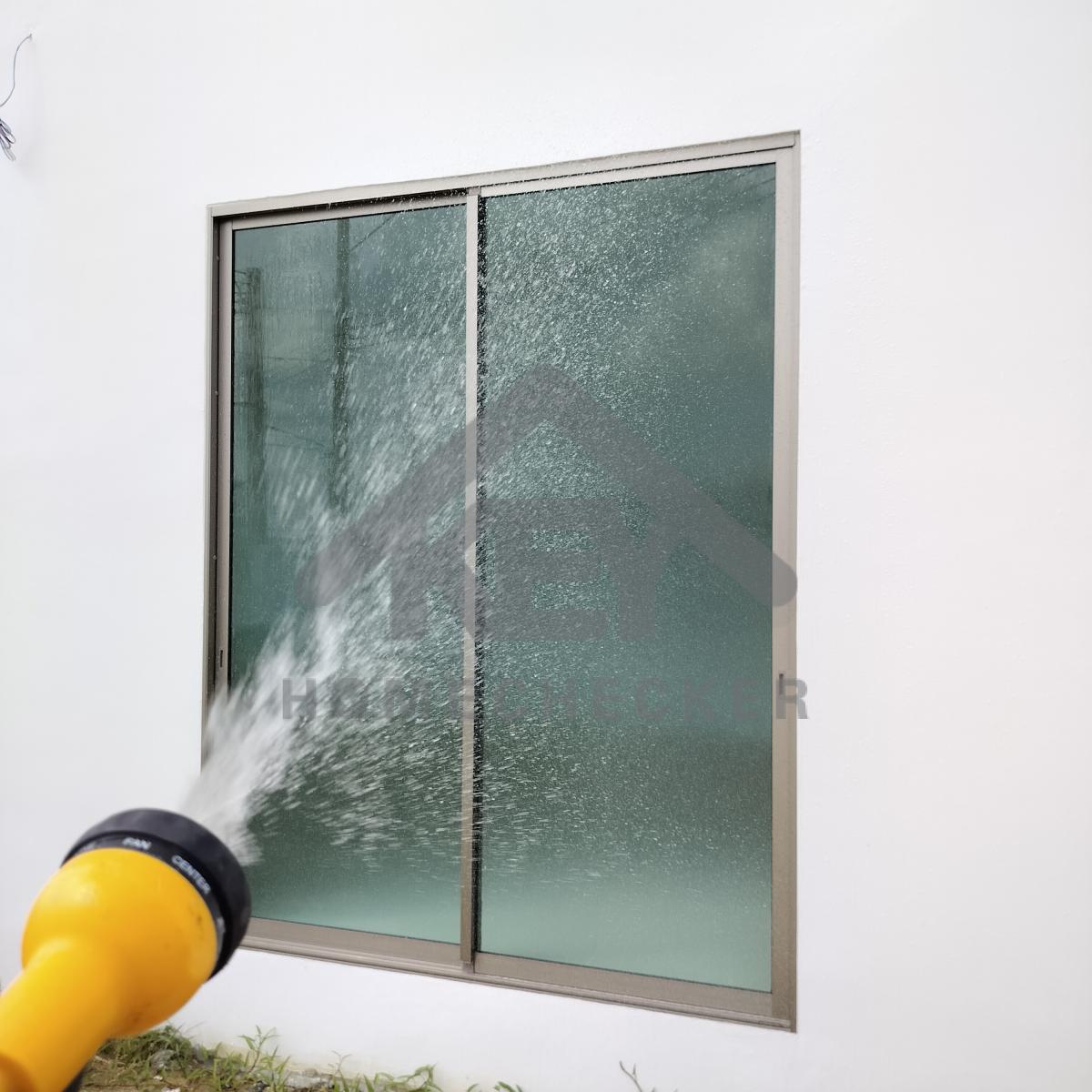 งานเทสน้ำ ประตูหน้าต่าง