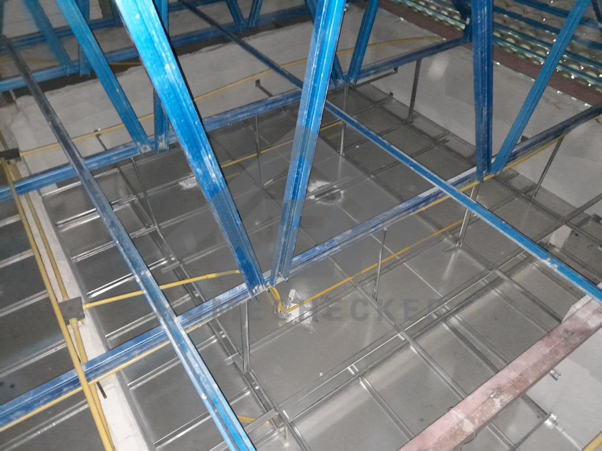 งานฝ้าชายคาและโครงฝ้า