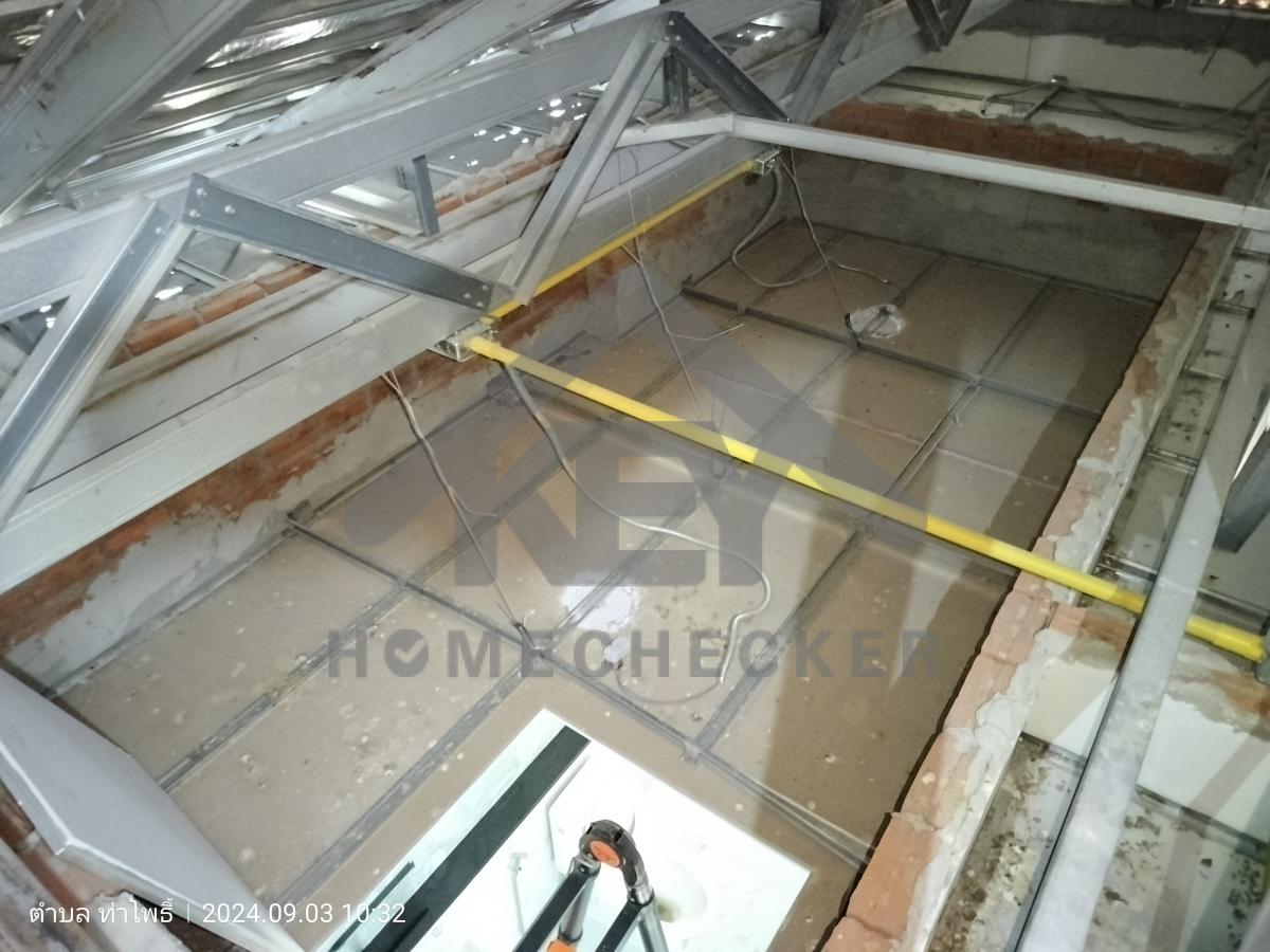 งานฝ้าชายคาและโครงฝ้า