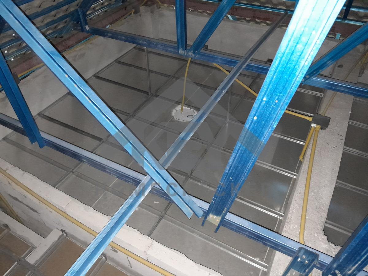 งานฝ้าชายคาและโครงฝ้า