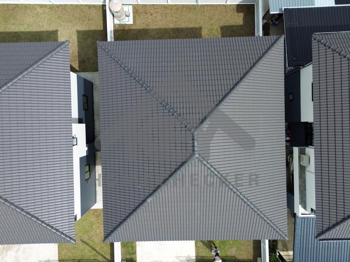 งานตรวจสอบหลังคา