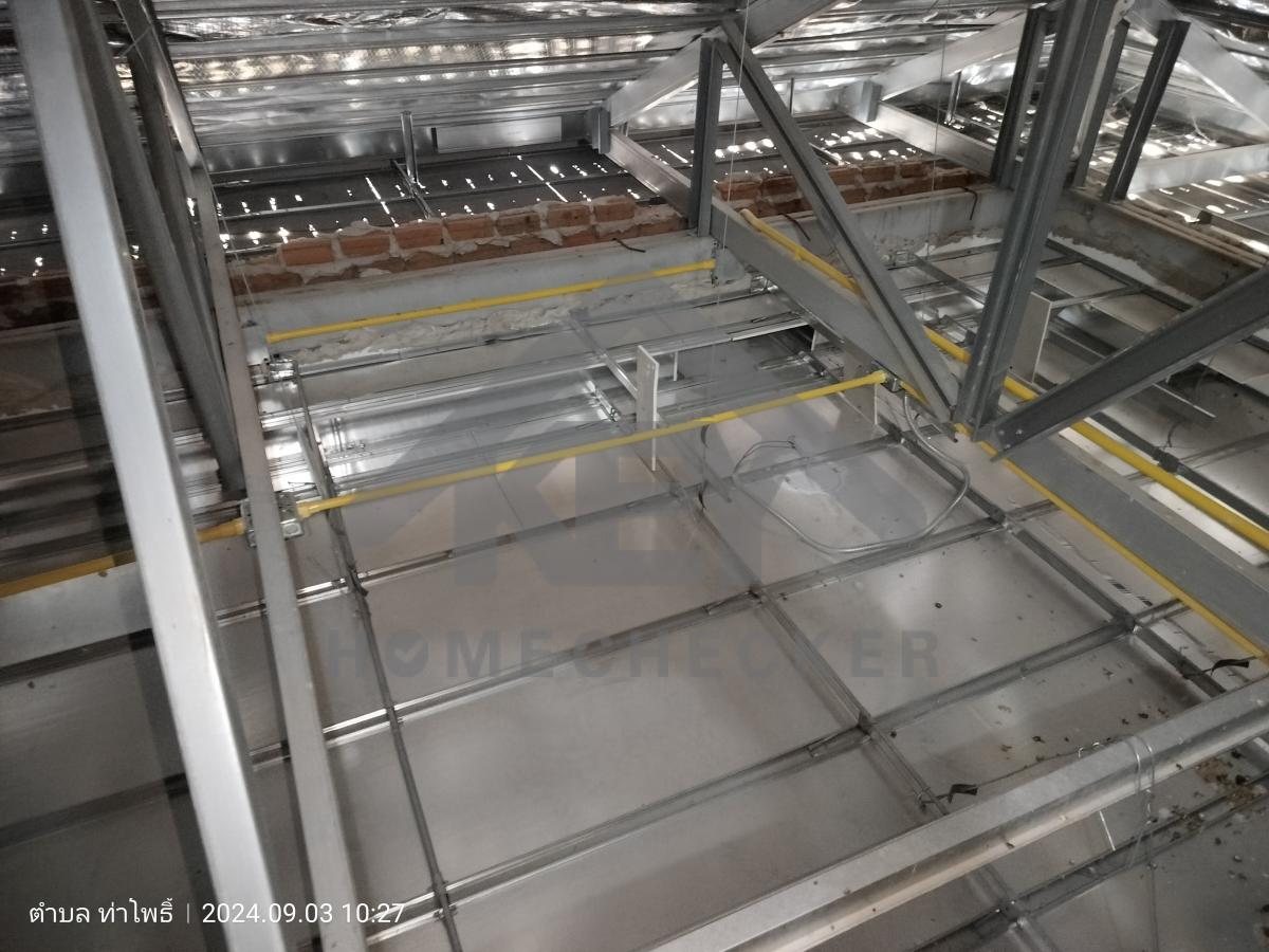 งานฝ้าชายคาและโครงฝ้า