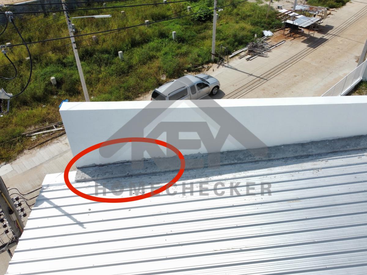 งานตรวจสอบหลังคา