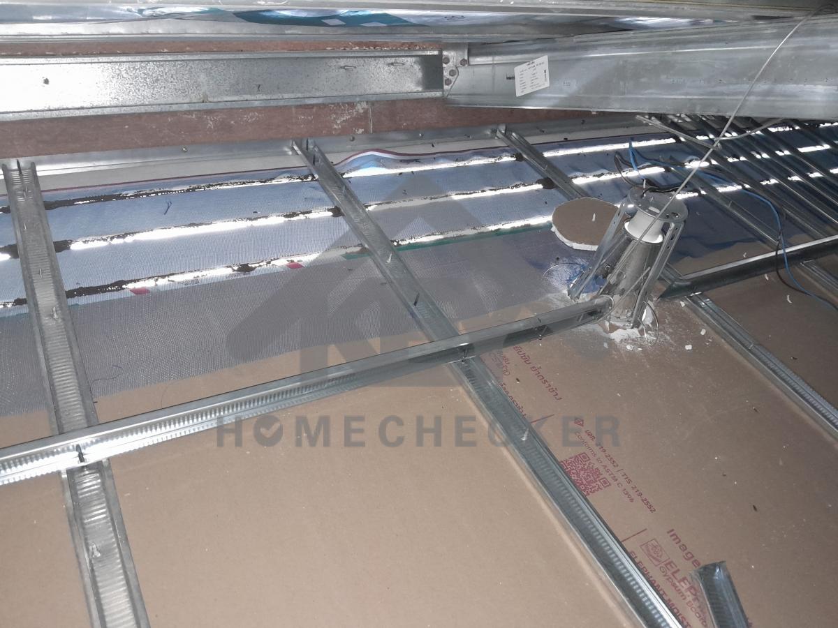 งานฝ้าชายคาและโครงฝ้า