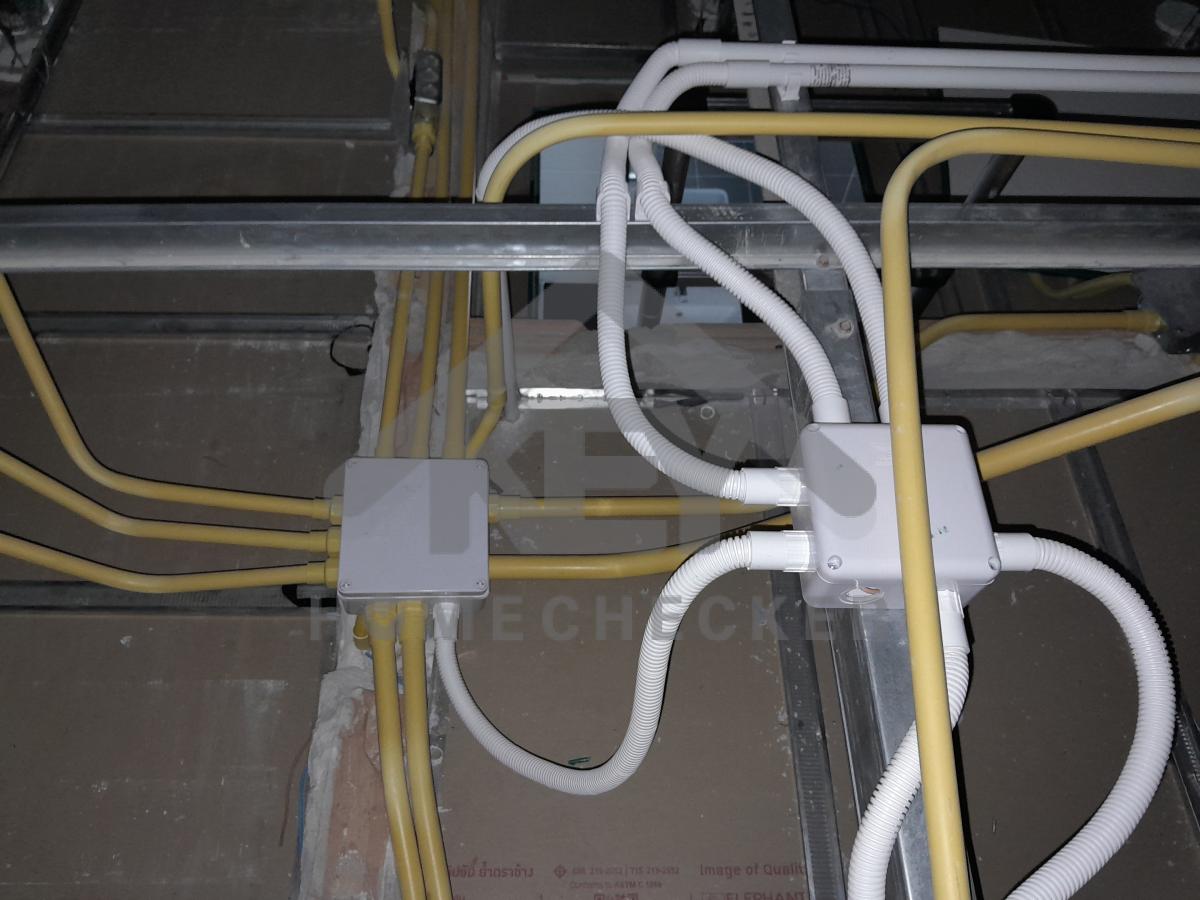 งานฝ้าชายคาและโครงฝ้า