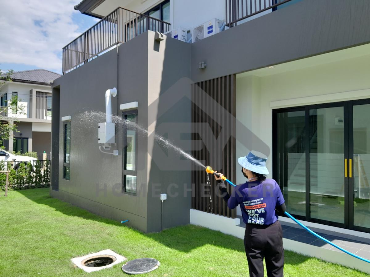 งานเทสน้ำ ประตูหน้าต่าง