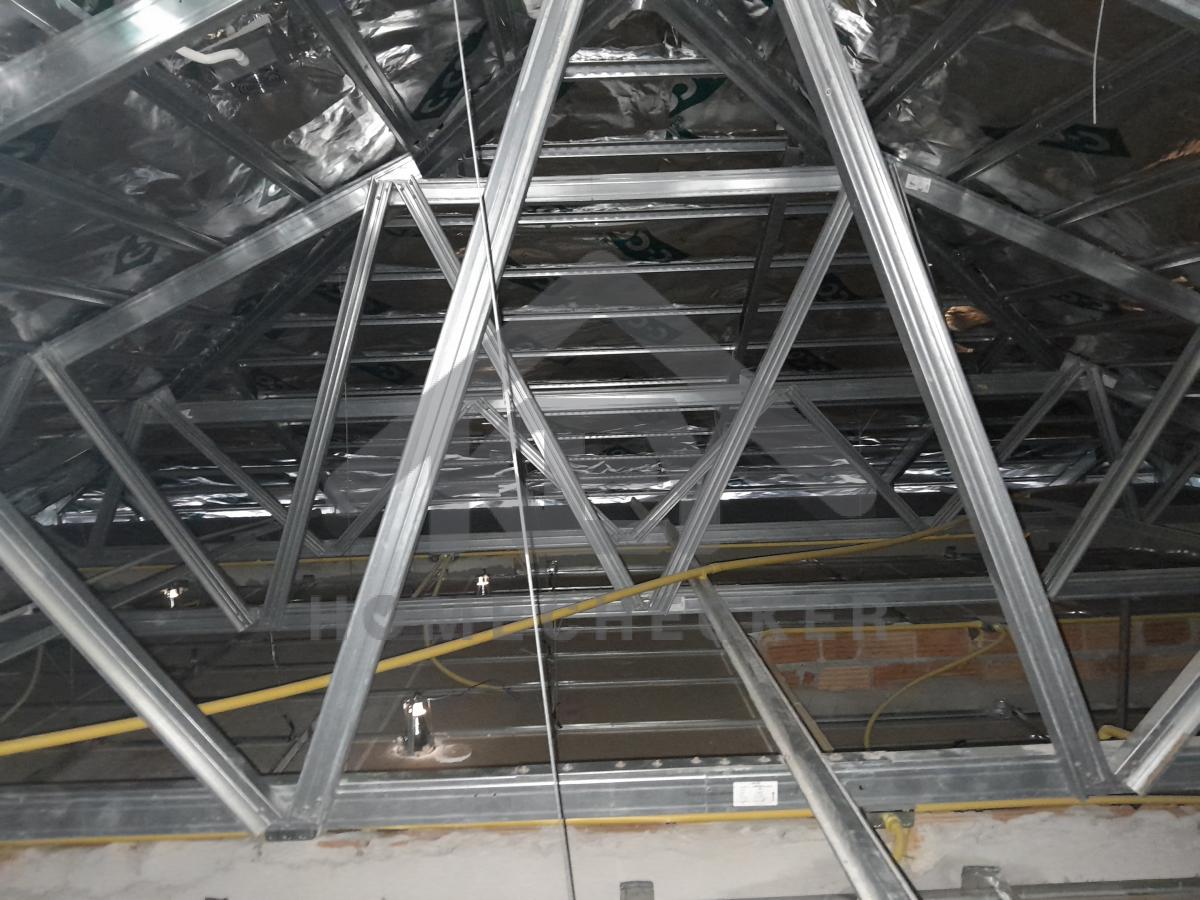 งานฝ้าชายคาและโครงฝ้า