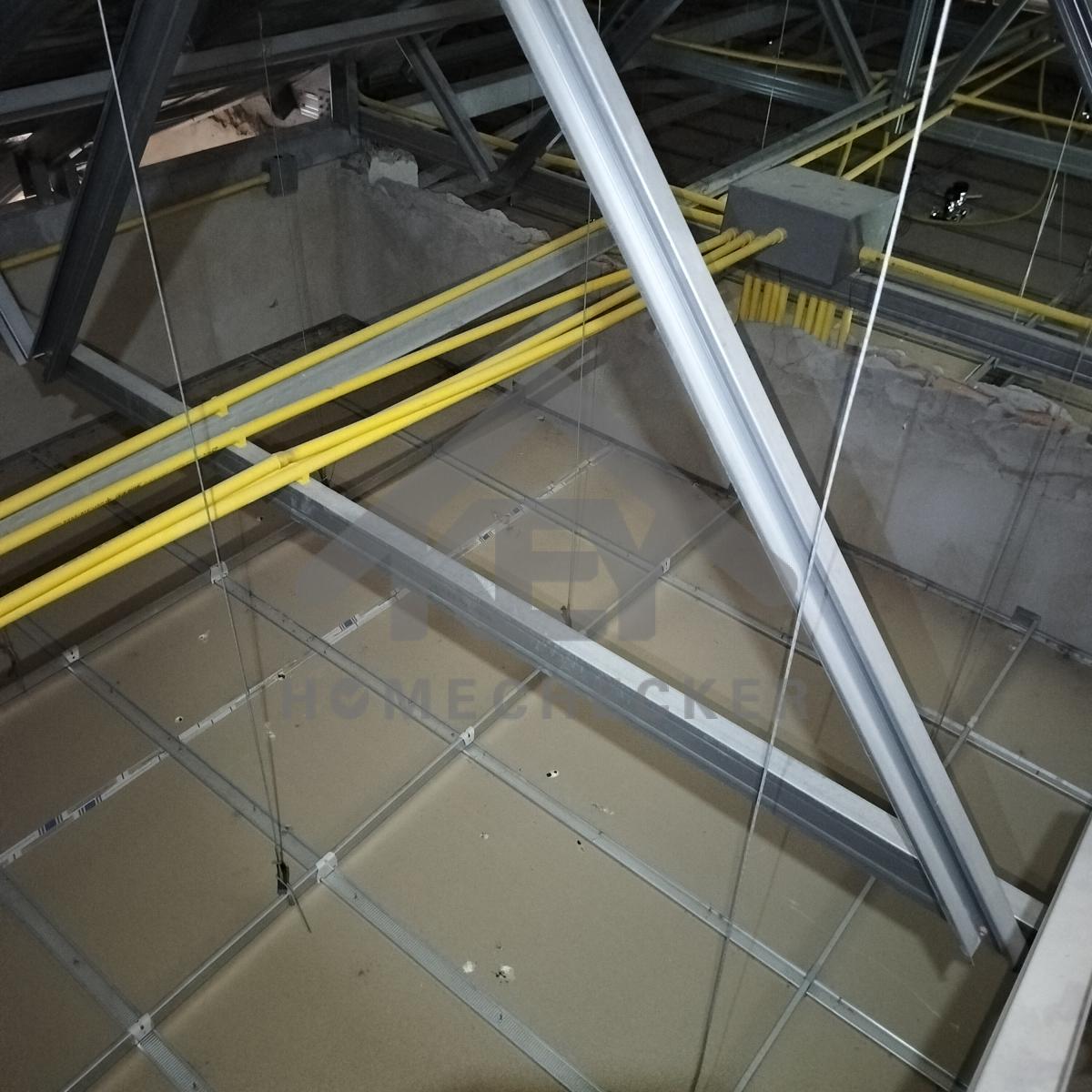 งานฝ้าชายคาและโครงฝ้า