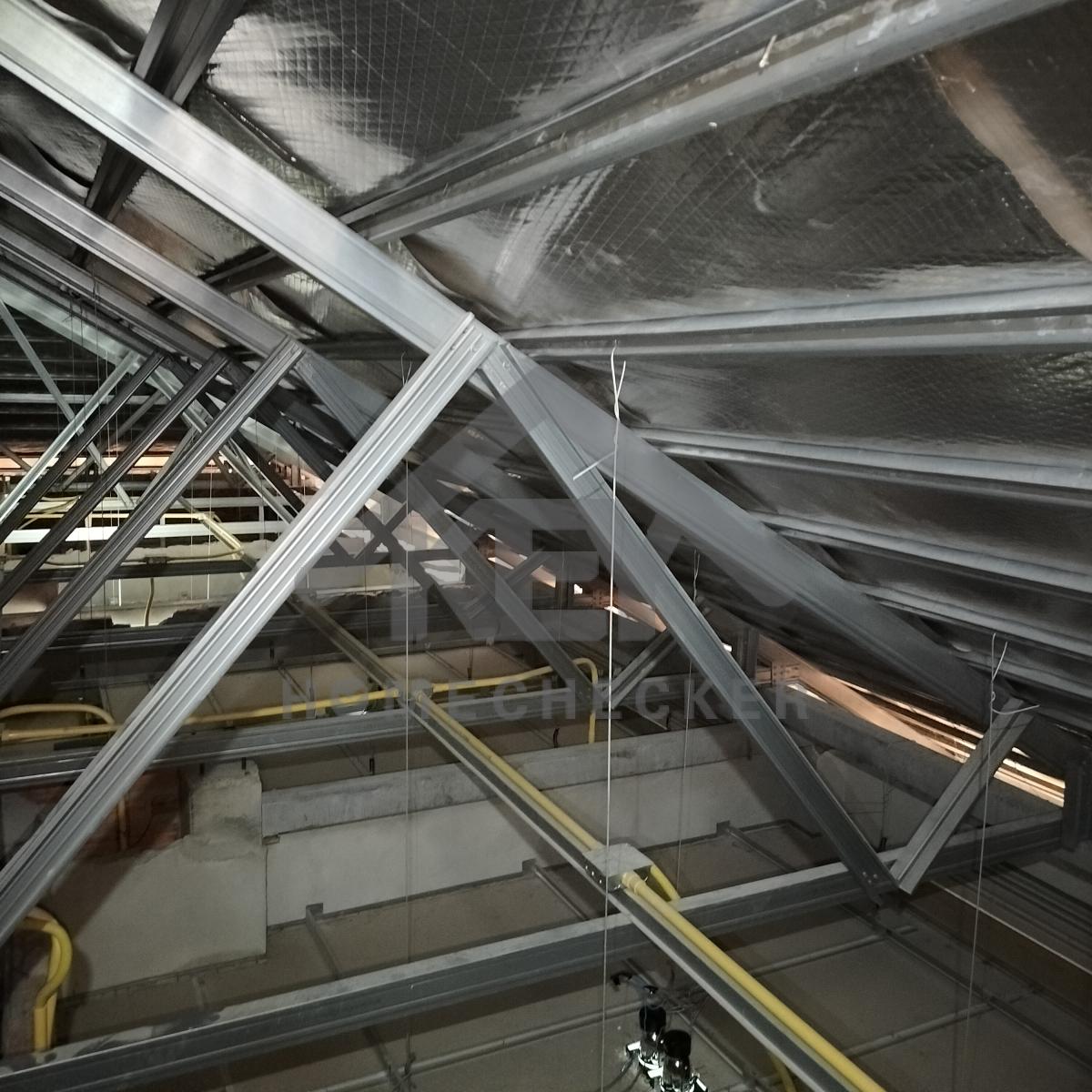 งานฝ้าชายคาและโครงฝ้า