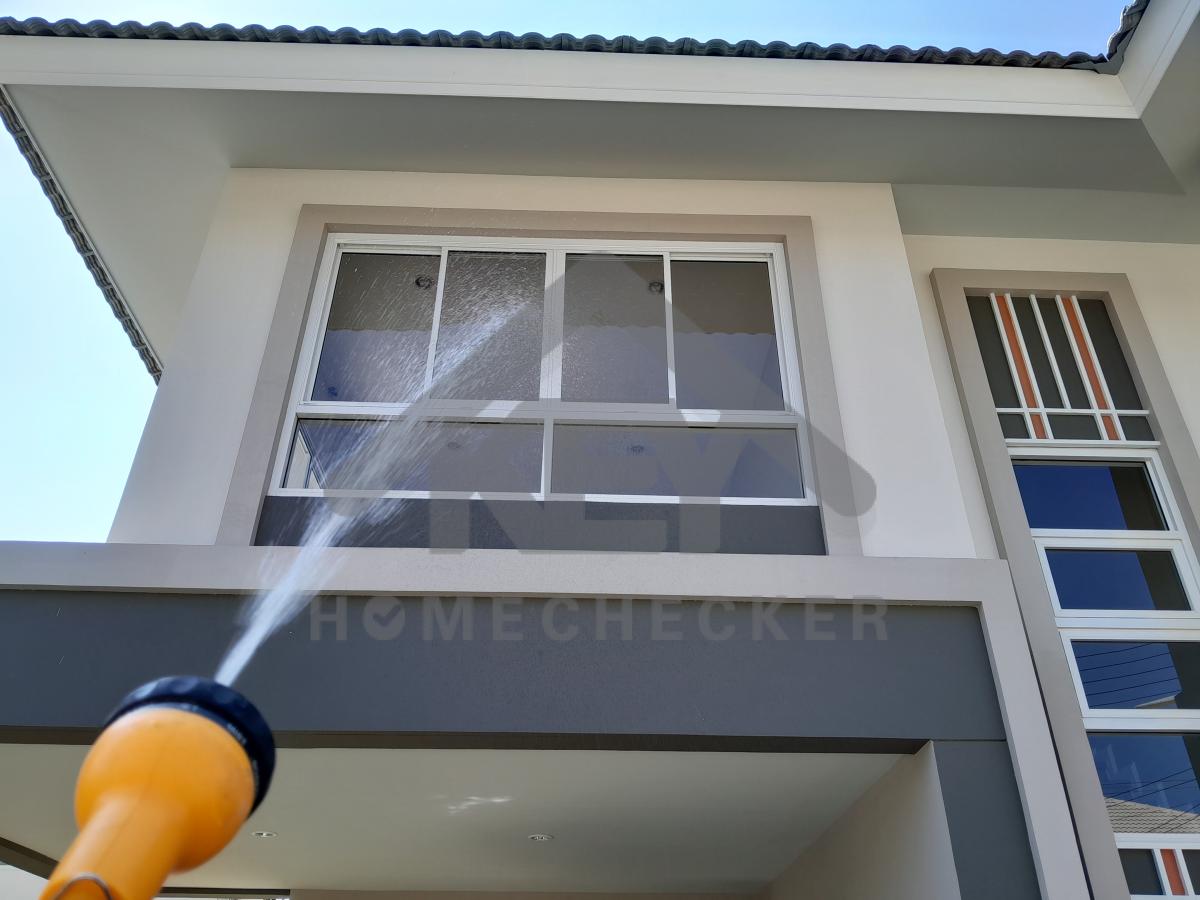 งานเทสน้ำ ประตูหน้าต่าง