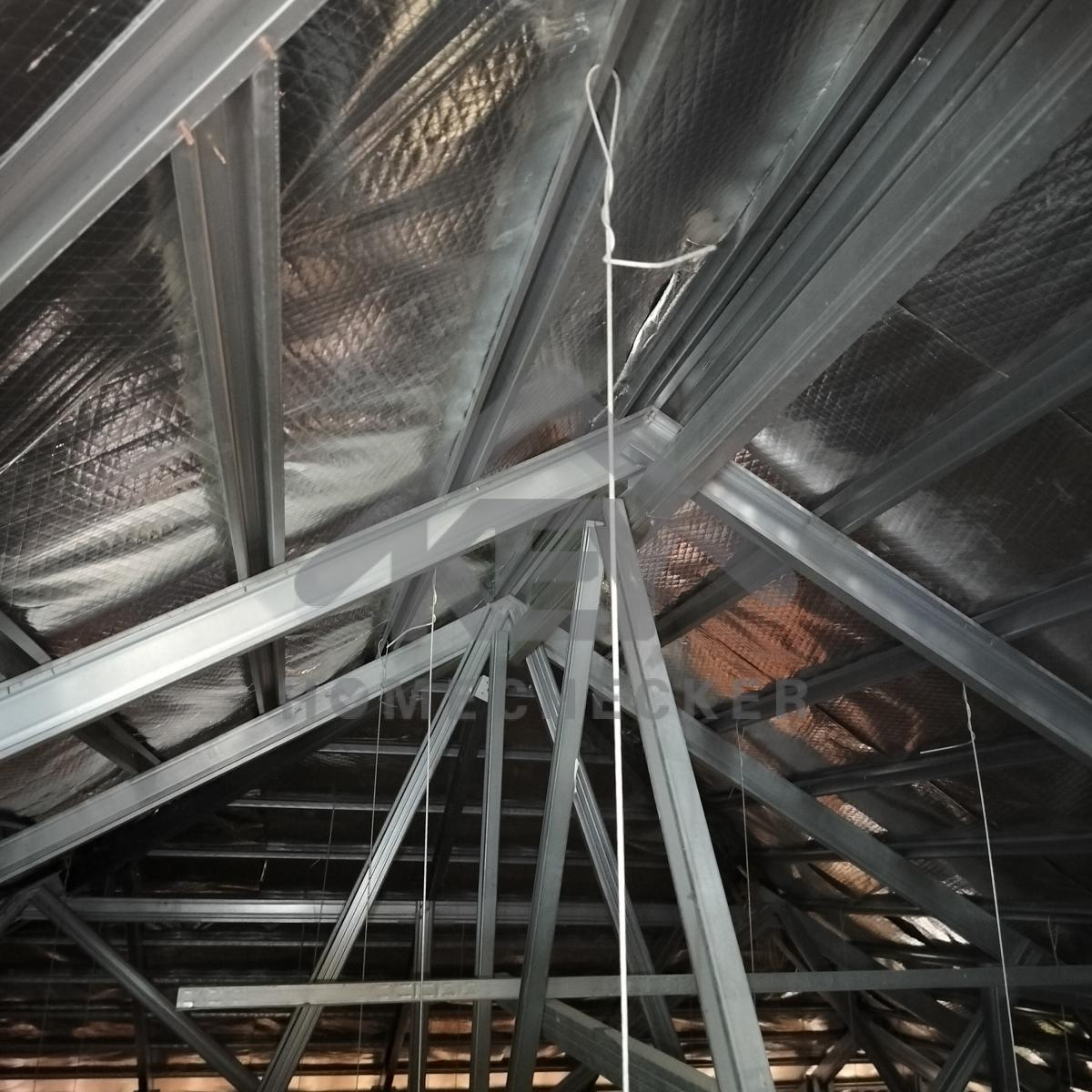 งานฝ้าชายคาและโครงฝ้า