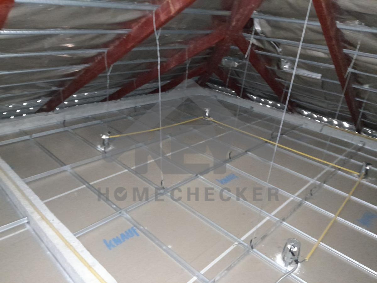 งานฝ้าชายคาและโครงฝ้า