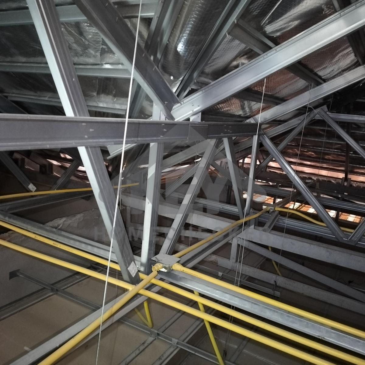 งานฝ้าชายคาและโครงฝ้า