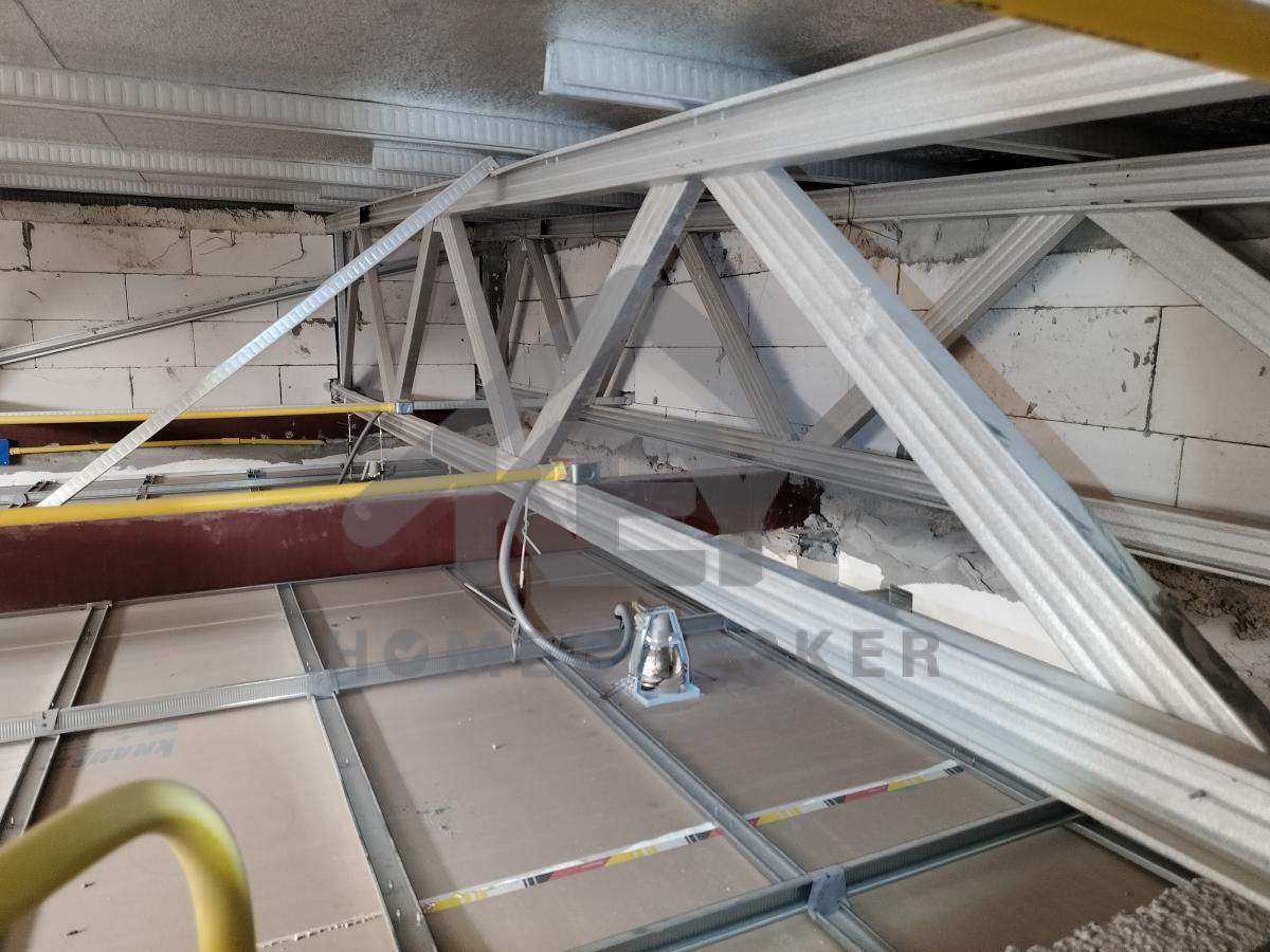 งานฝ้าชายคาและโครงฝ้า