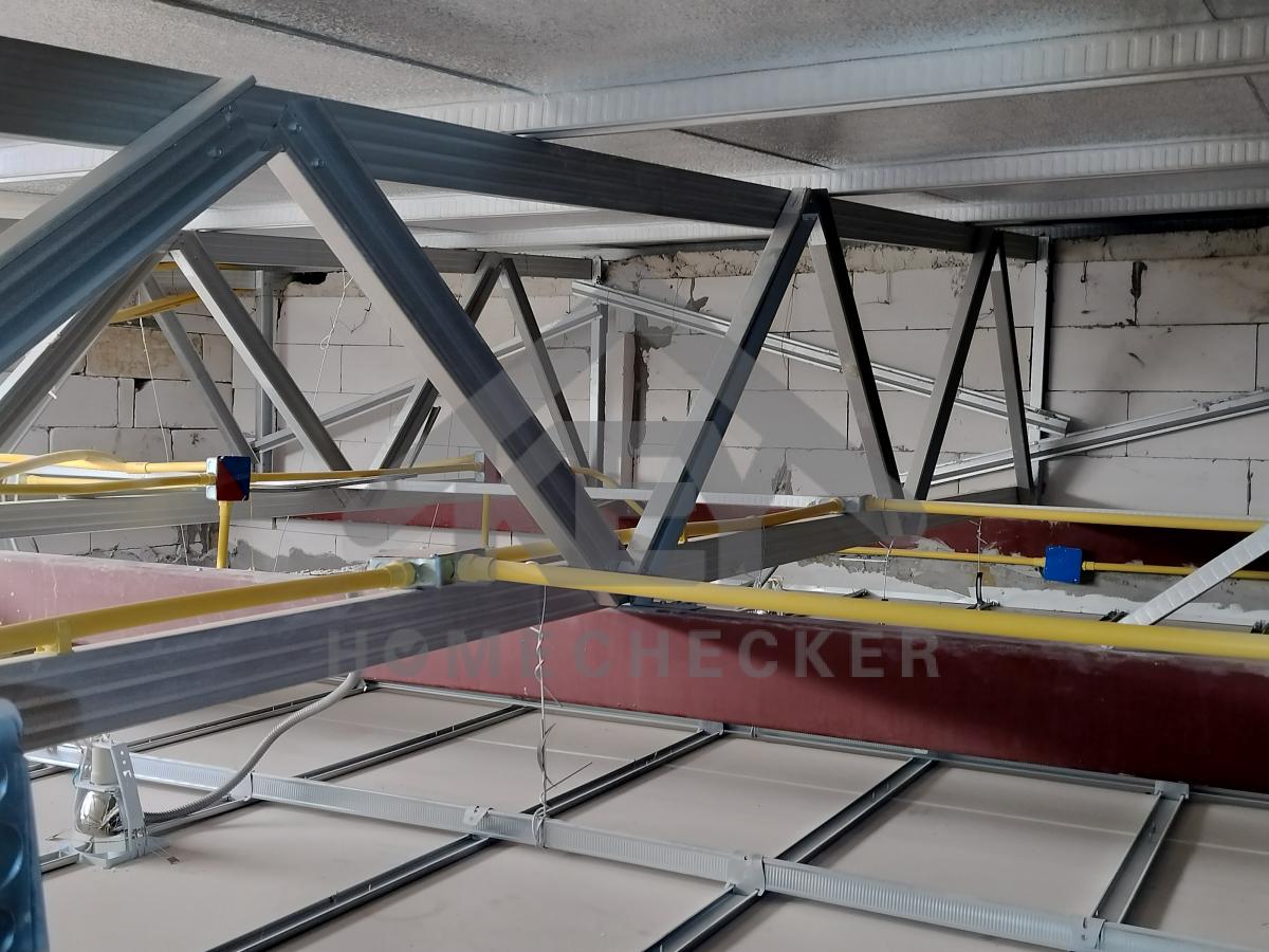 งานฝ้าชายคาและโครงฝ้า