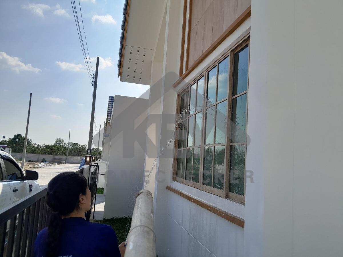 งานเทสน้ำ ประตูหน้าต่าง