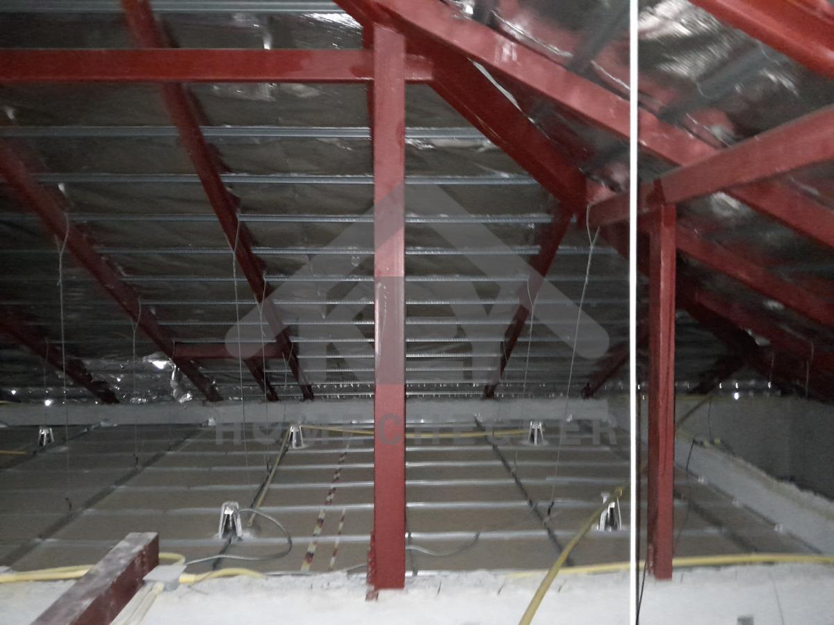 งานฝ้าชายคาและโครงฝ้า